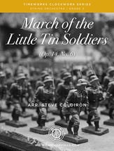 March of the Little Tin Soldiers Orchestra sheet music cover
